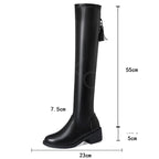 Leillant™ - Soft And Comfortable Leather & Wool Boots For Women - Cartnoova