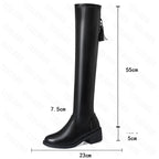 Leillant™ - Soft And Comfortable Leather & Wool Boots For Women - Cartnoova