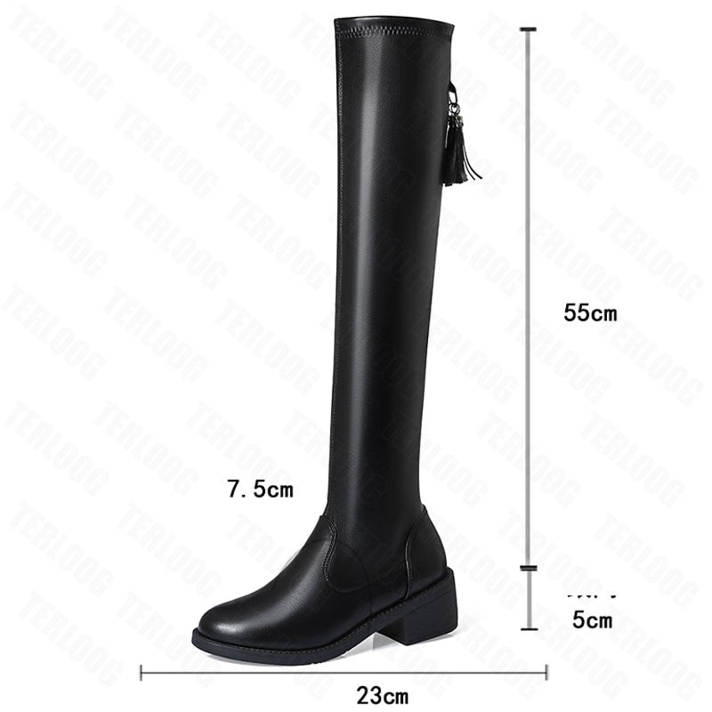 Leillant™ - Soft And Comfortable Leather & Wool Boots For Women - Cartnoova
