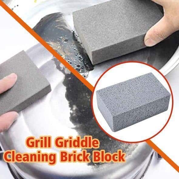 🔥Limited Time Sale-50% OFF🔥Grill Griddle Cleaning Brick Block (3 PCS) - Cartnoova