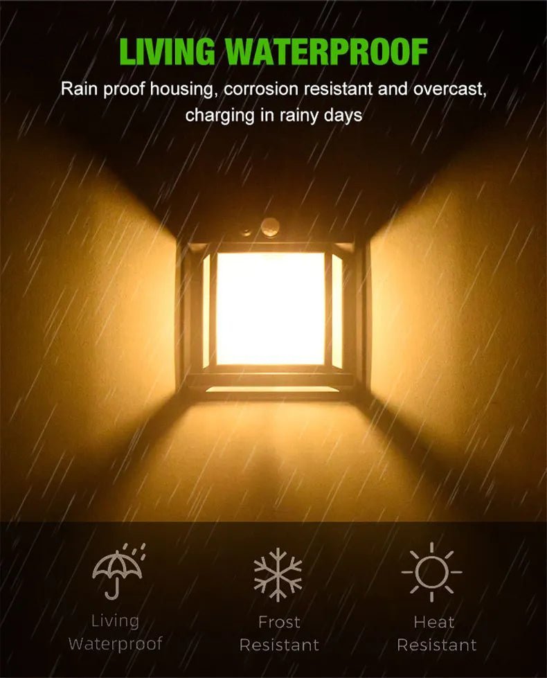 LuminaLuxe™ - Solar Tungsten Wall Lamp - Cartnoova