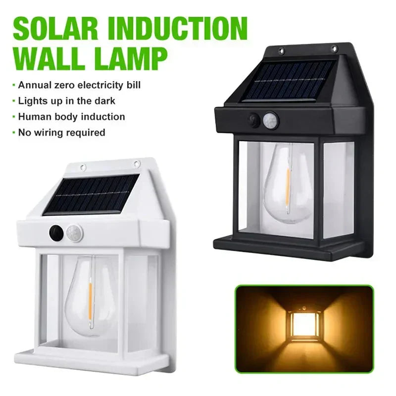 LuminaLuxe™ - Solar Tungsten Wall Lamp - Cartnoova