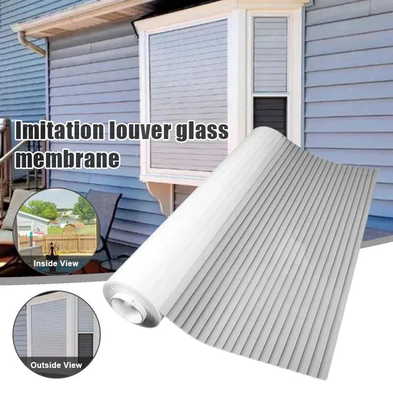 LumiShade™ - Horizontal Glass Blinds Static Glue-free - Cartnoova