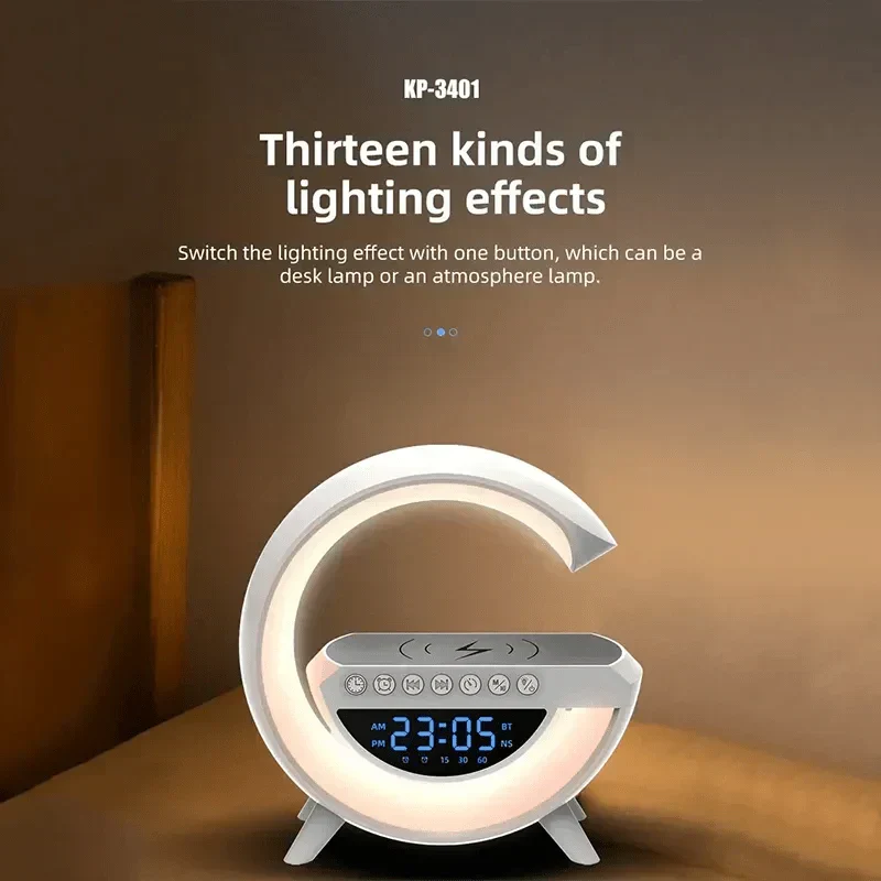LumiSync™ - Bluetooth Speaker, Alarm Clock and RGB Atmosphere Lamp - Cartnoova