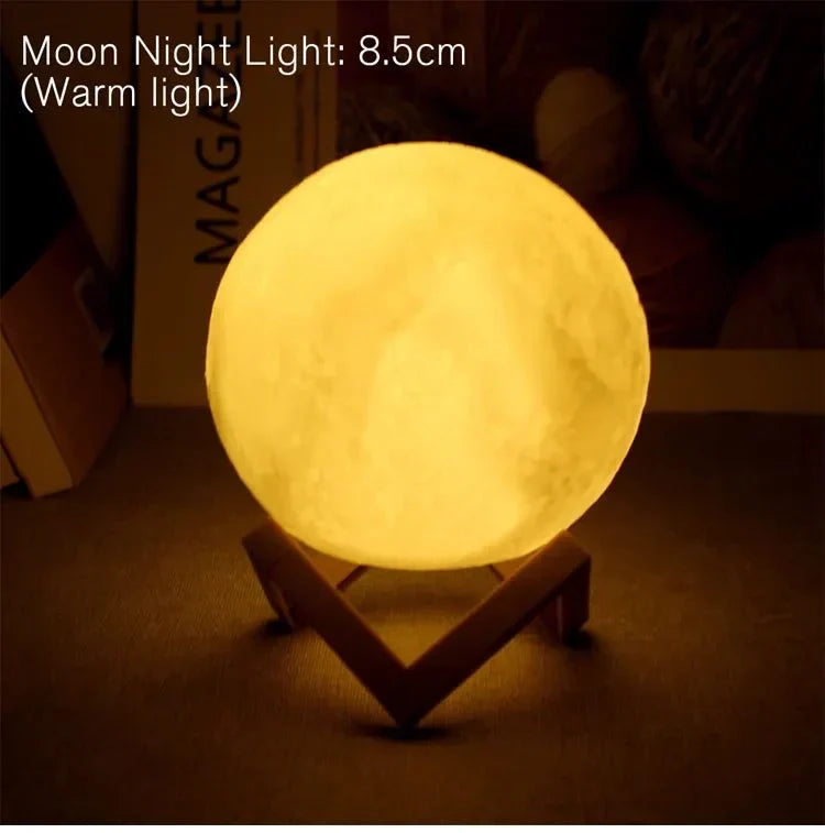 LunarGlow™ - Moon LED Lamp - Cartnoova