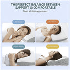 MedPillow™ - Ergonomic Sleep Gel Pillow For Neck Pain - Cartnoova