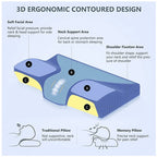 MedPillow™ - Ergonomic Sleep Gel Pillow For Neck Pain - Cartnoova