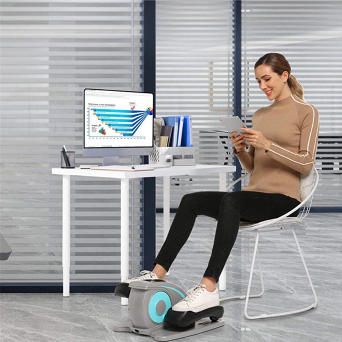 Mini Electric Bike Elliptical Trainer - Cartnoova
