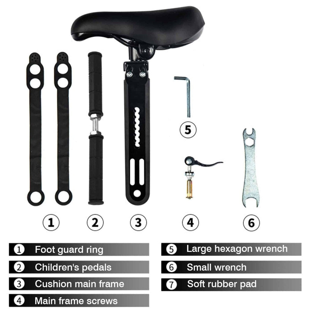 MiniSeat ™ - Front Mounted Child Bike Seat - Cartnoova