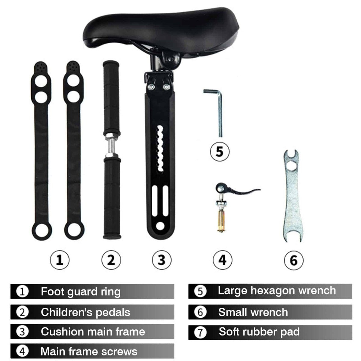 MiniSeat ™ - Front Mounted Child Bike Seat - Cartnoova