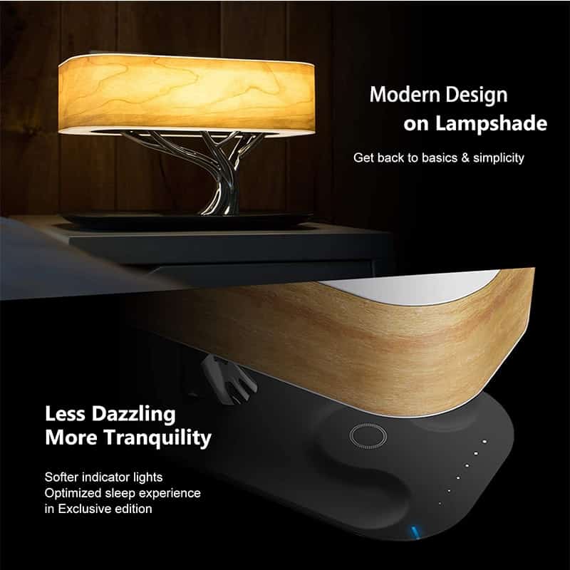 Modern LED Bluetooth Table Lamp - Cartnoova