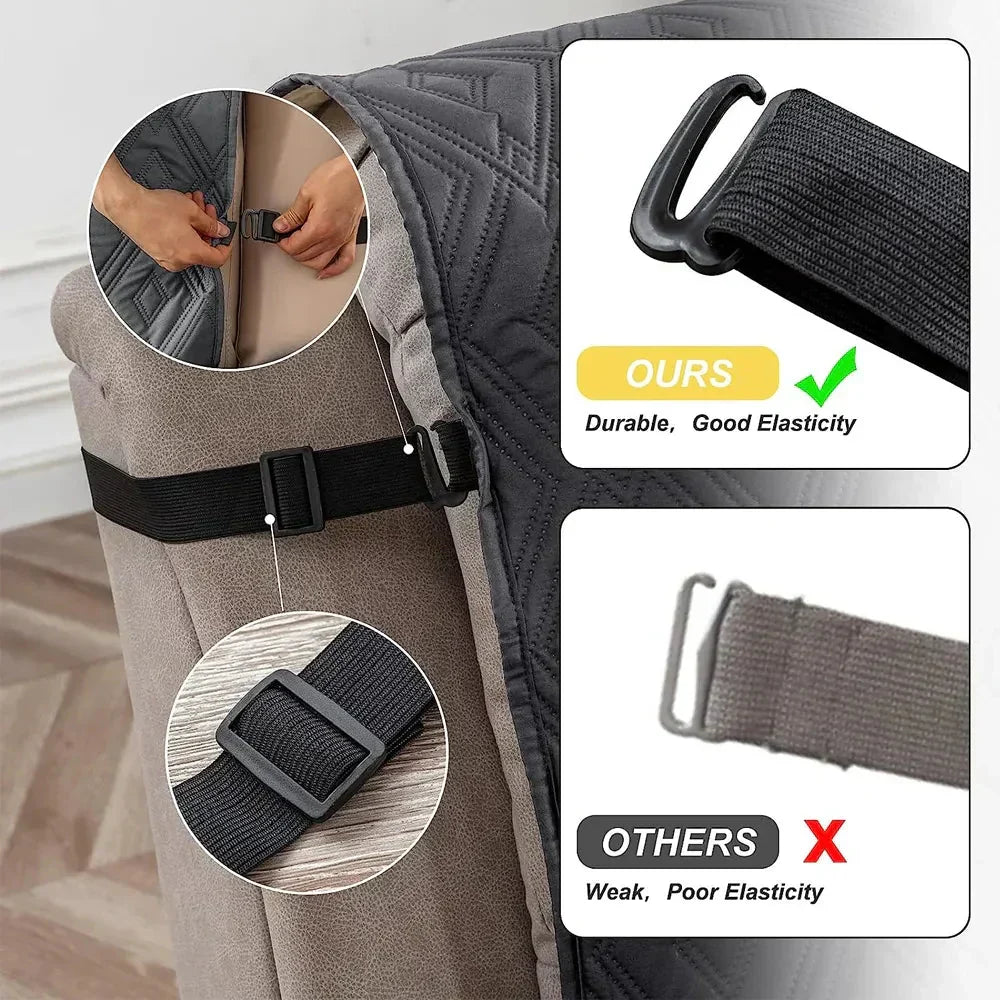NanuProof ™ -100% Waterproof Recliner Slipcover Square - Cartnoova