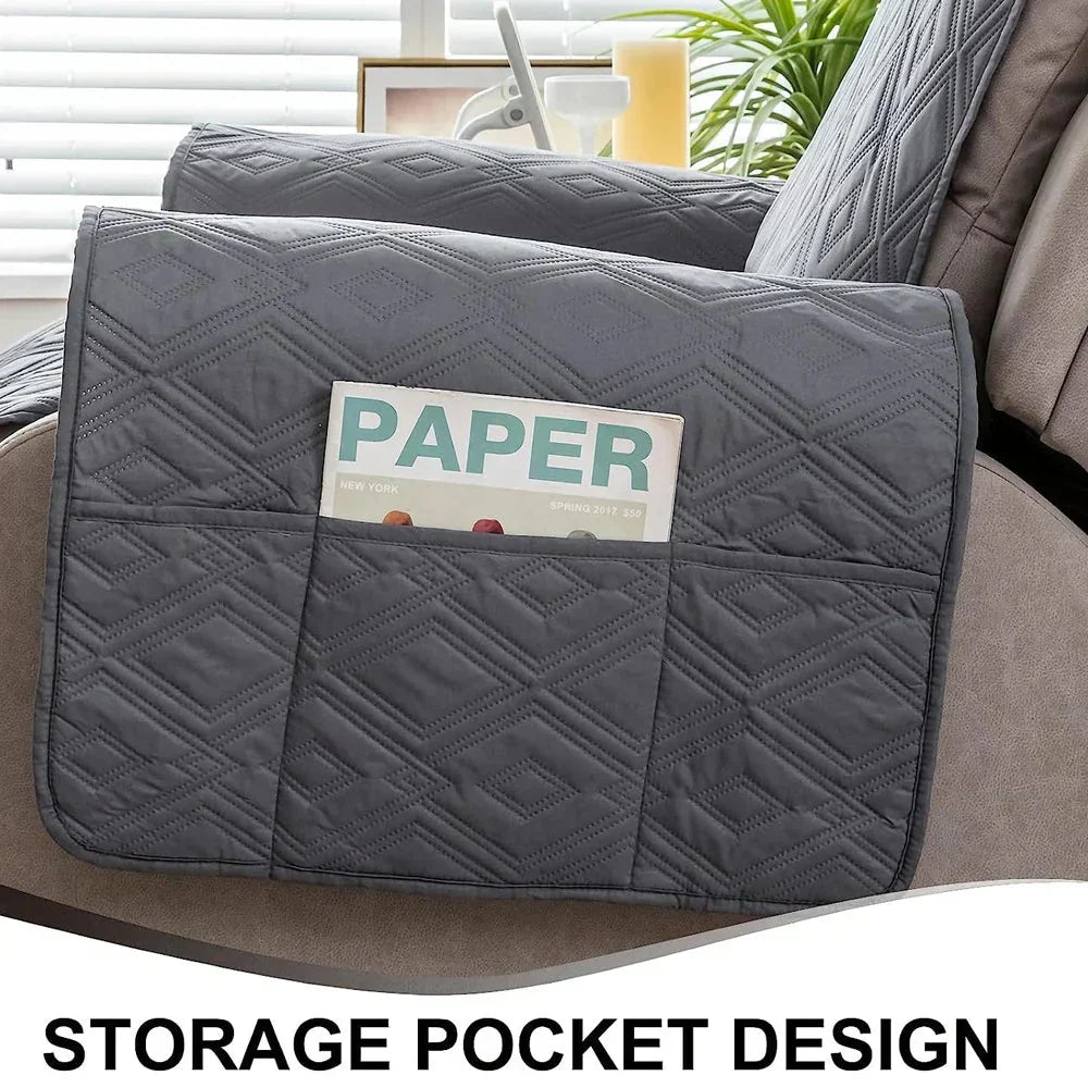 NanuProof ™ -100% Waterproof Recliner Slipcover Square - Cartnoova