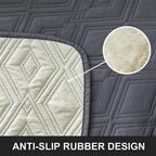 NanuProof ™ -100% Waterproof Recliner Slipcover Square - Cartnoova