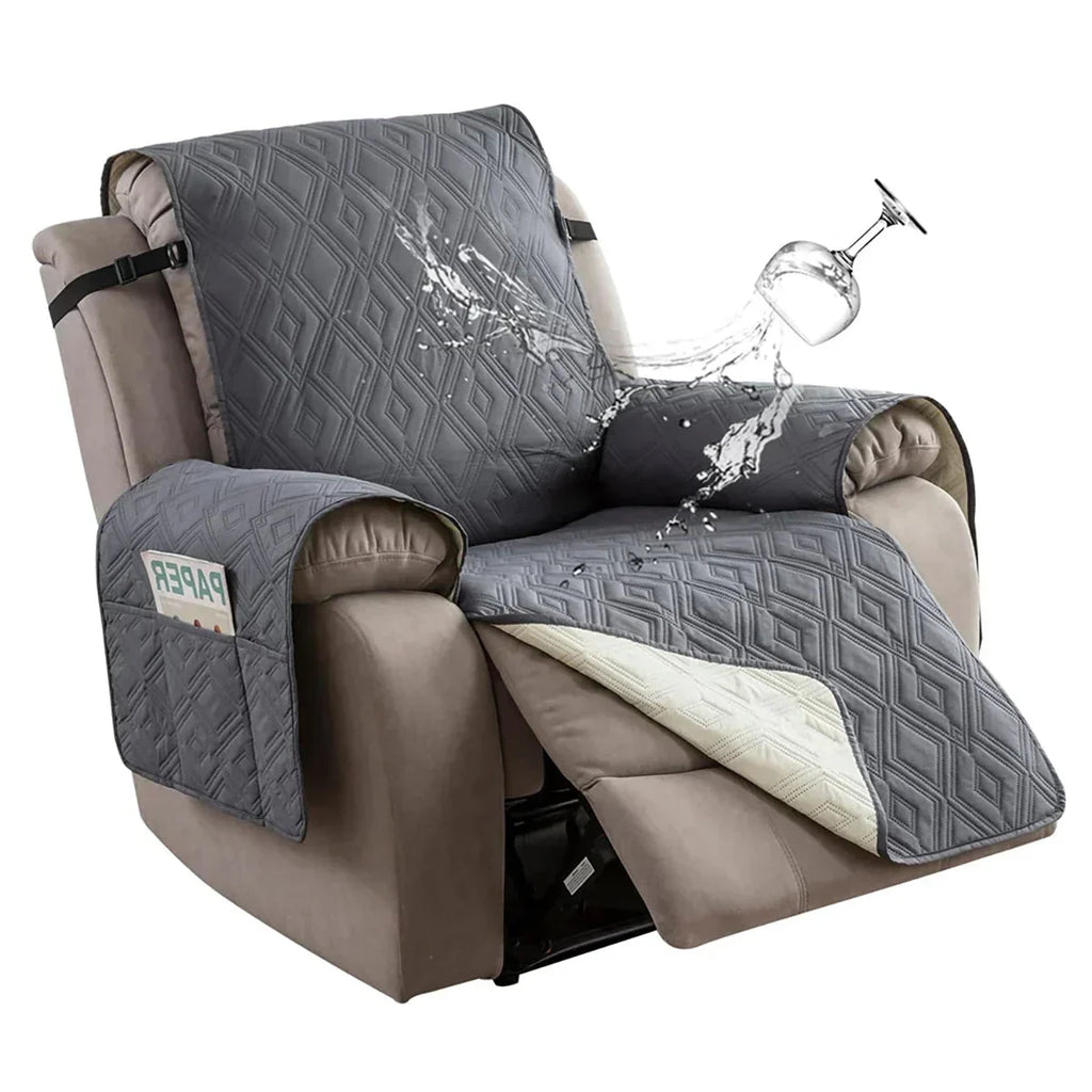 NanuProof ™ -100% Waterproof Recliner Slipcover Square - Cartnoova