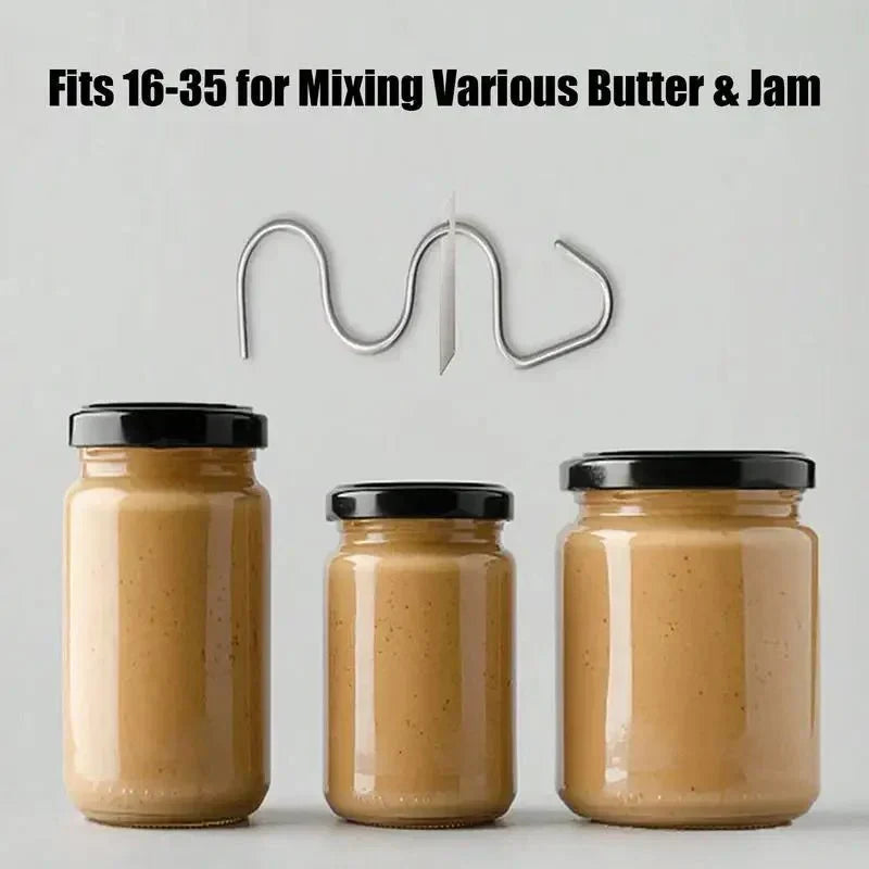 NutraMix™ - Stainless Steel Peanut Butter Stirrer - Cartnoova