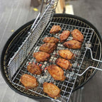 Outdoor Chrome-plated Barbecue Grill - Cartnoova