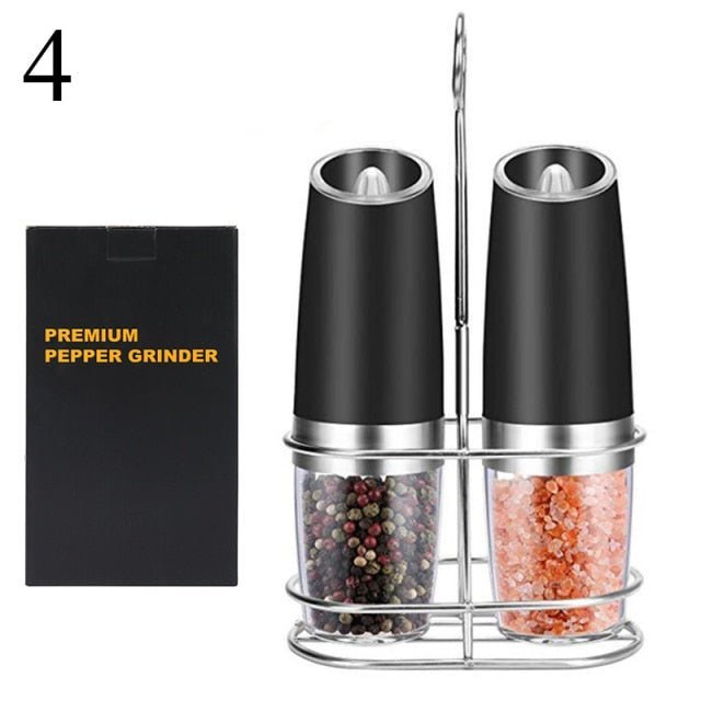 PepperGrinders™ - Stainless Steel Automatic Salt and Pepper Grinder - Cartnoova