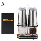 PepperGrinders™ - Stainless Steel Automatic Salt and Pepper Grinder - Cartnoova