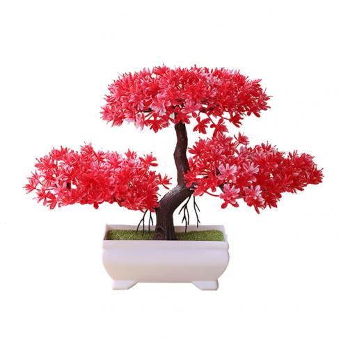 Perfect Size Artificial Potted Bonsai Pine Tree - Cartnoova
