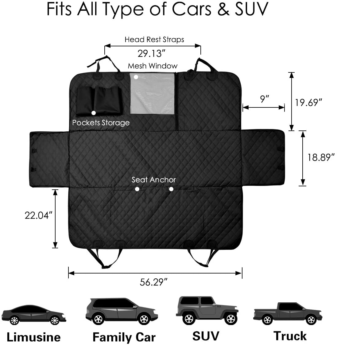 PetCover™ - Premium WaterProof Car Seats Protector - Cartnoova