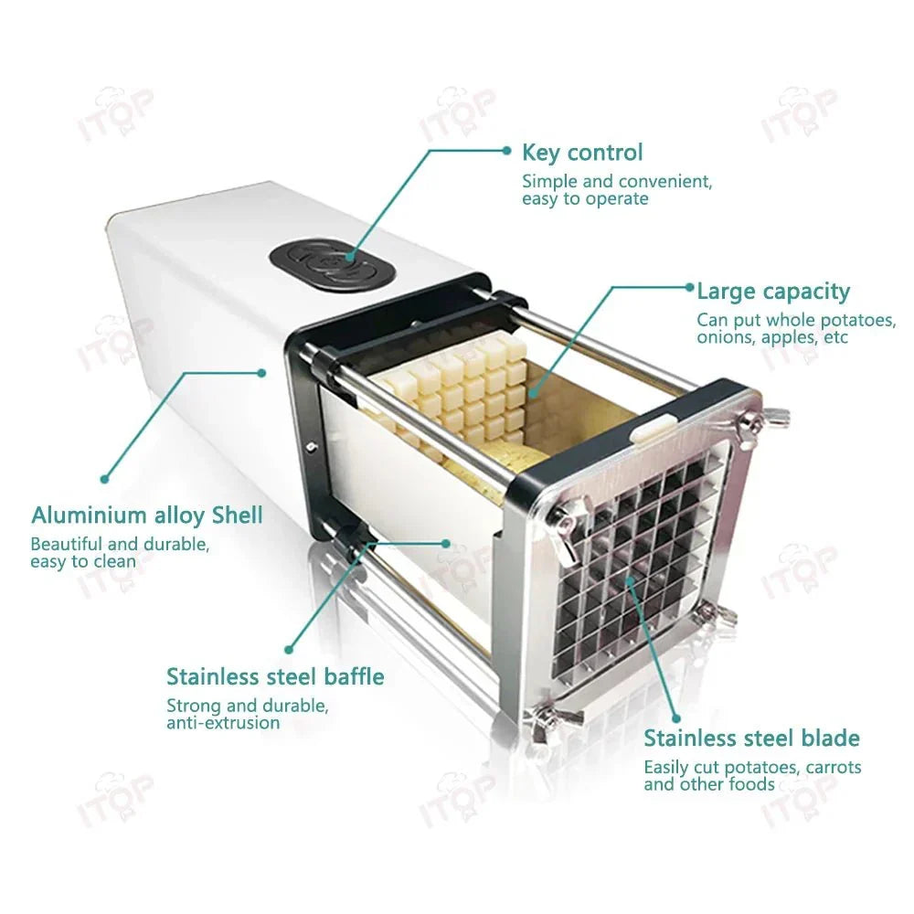 PowerChop™ - Stainless Steel Durable Electric Cutter - Cartnoova