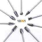 Premium Tungsten Steel Carbide Rotary Burr Set - Cartnoova
