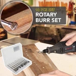Premium Tungsten Steel Carbide Rotary Burr Set - Cartnoova