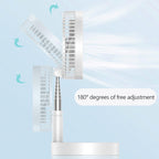 PrimeFan 8.7inch Rechargeable Portable USB Fan - Cartnoova