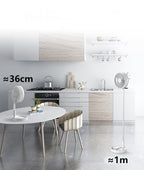 PrimeFan 87inch Rechargeable Compact USB Fan™