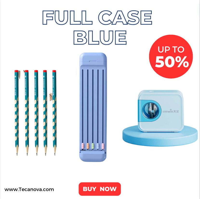 PupilCase ™ - Multifunctional 8 in 1 pen case - Cartnoova