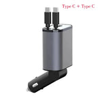 RapidLink™ - 100W 4 IN 1 Retractable Car Charger - Cartnoova