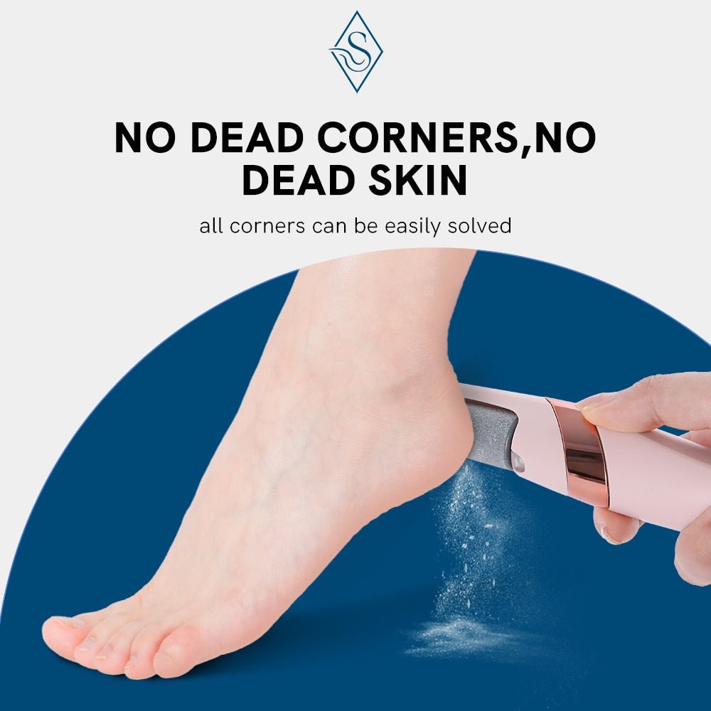 Rechargeable Electric Foot Callus Remover Pedicure Machine - Cartnoova