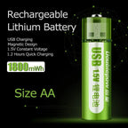RePower™ - USB Rechargeable Li-ion Battery - Cartnoova