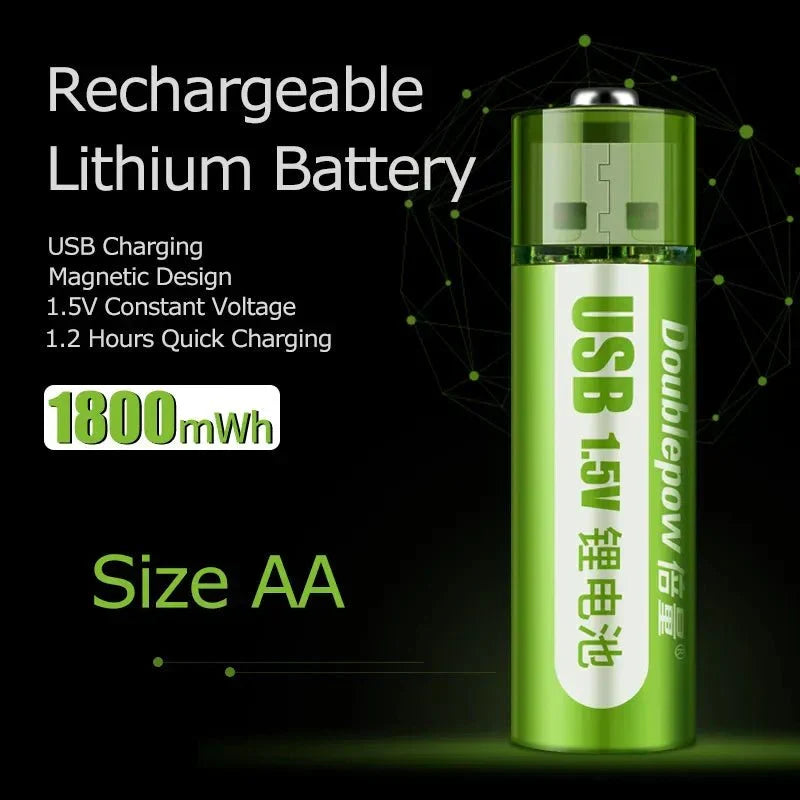 RePower™ - USB Rechargeable Li-ion Battery - Cartnoova