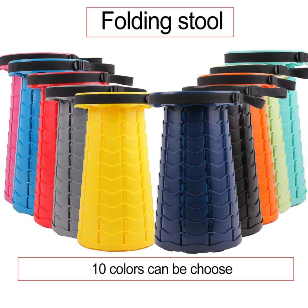 Retractable Stool Folding Chair - Cartnoova