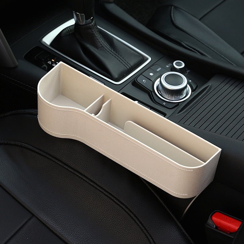 SeatPocket™ - Leather Multifunctional Car Seat Organizer - Cartnoova
