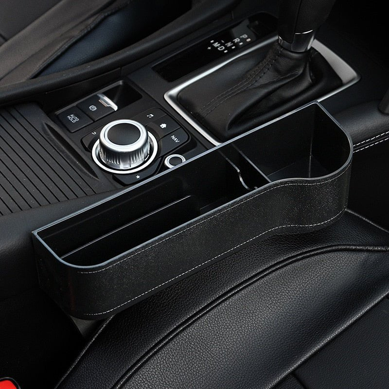 SeatPocket™ - Leather Multifunctional Car Seat Organizer - Cartnoova