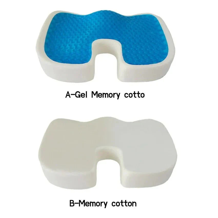 SitRelief™ - Gel Memory Foam U-shaped Seat Cushion - Cartnoova