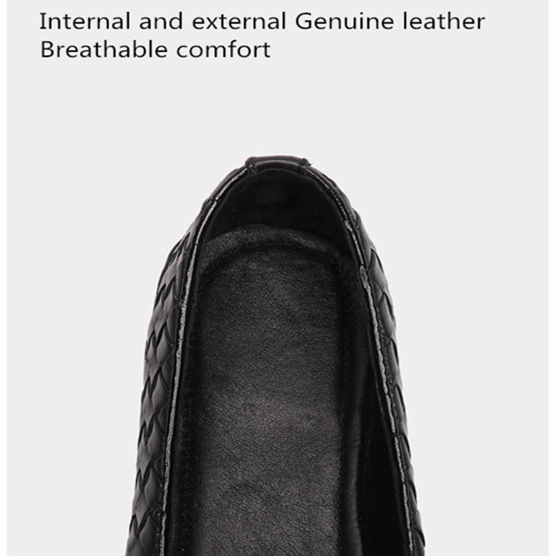 SlipOnShoes™ - Leather Foldable Breathable Slip-on Shoe - Cartnoova