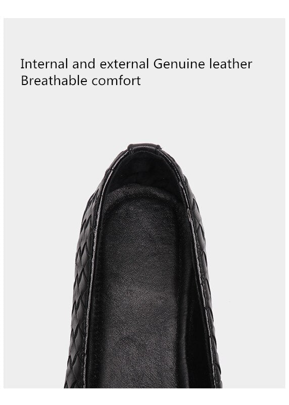 SlipOnShoes™ - Leather Foldable Breathable Slip-on Shoe - Cartnoova