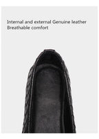 SlipOnShoes™ - Leather Foldable Breathable Slip-on Shoe - Cartnoova