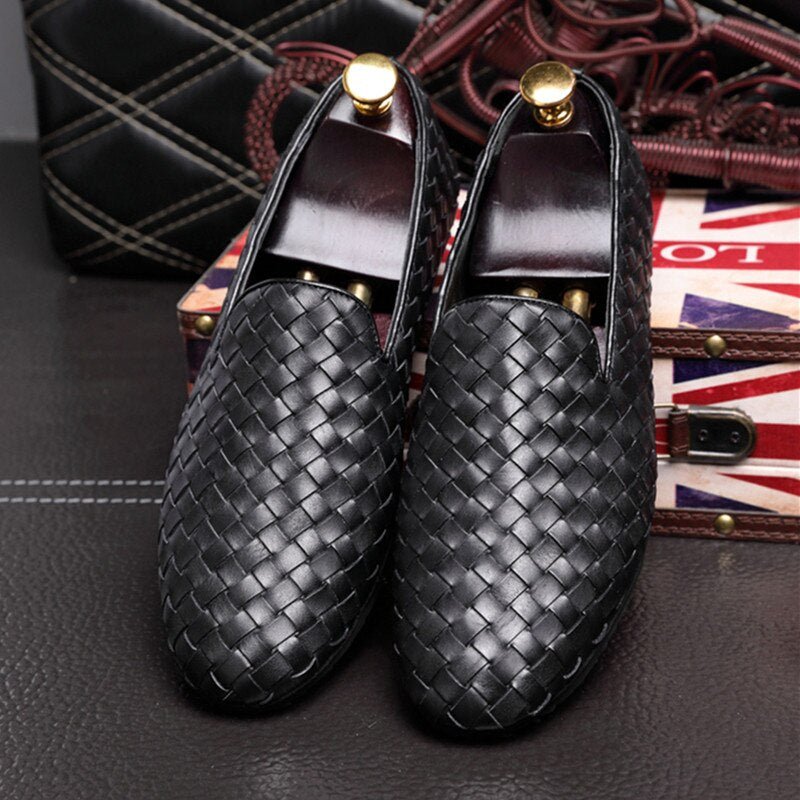 SlipOnShoes™ - Leather Foldable Breathable Slip-on Shoe - Cartnoova