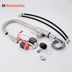 Smart Stainless Steel Sensor Kitchen Faucet [With Pull Out & Spray Head] - Cartnoova