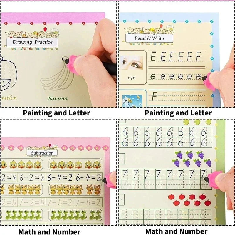 SmartLearn™ - Practice Copybooks for Kids - Cartnoova