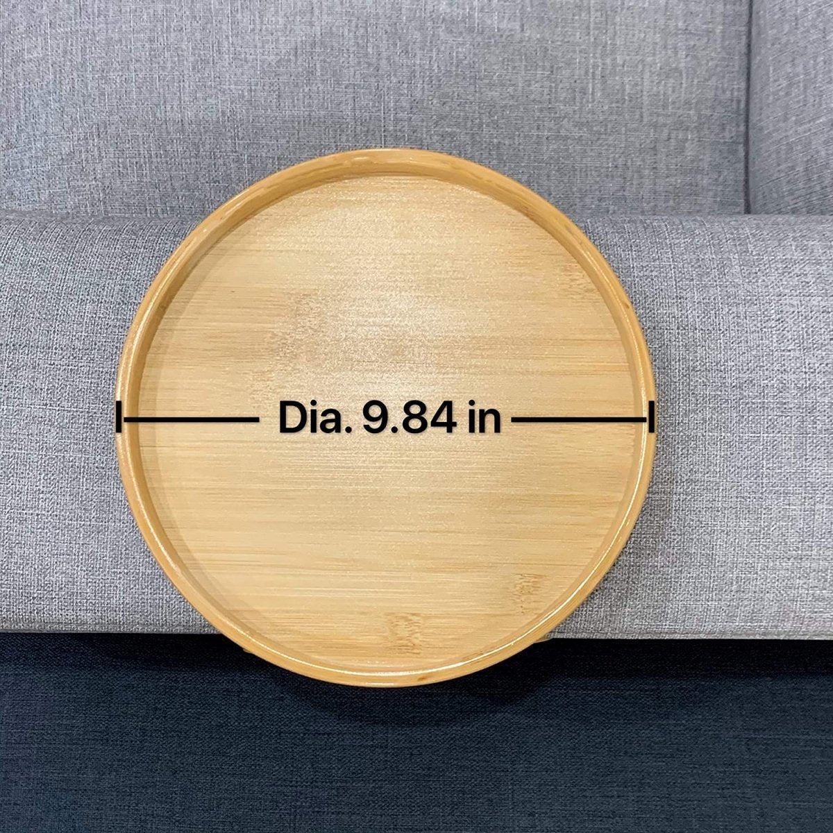 SnackTray™ - Natural Bamboo Sofa Tray For Coffee Snacks - Cartnoova