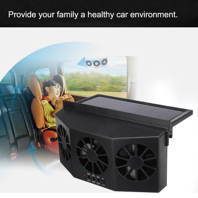 SolarAC ™ - Auto Air Ventilating Fan - Cartnoova