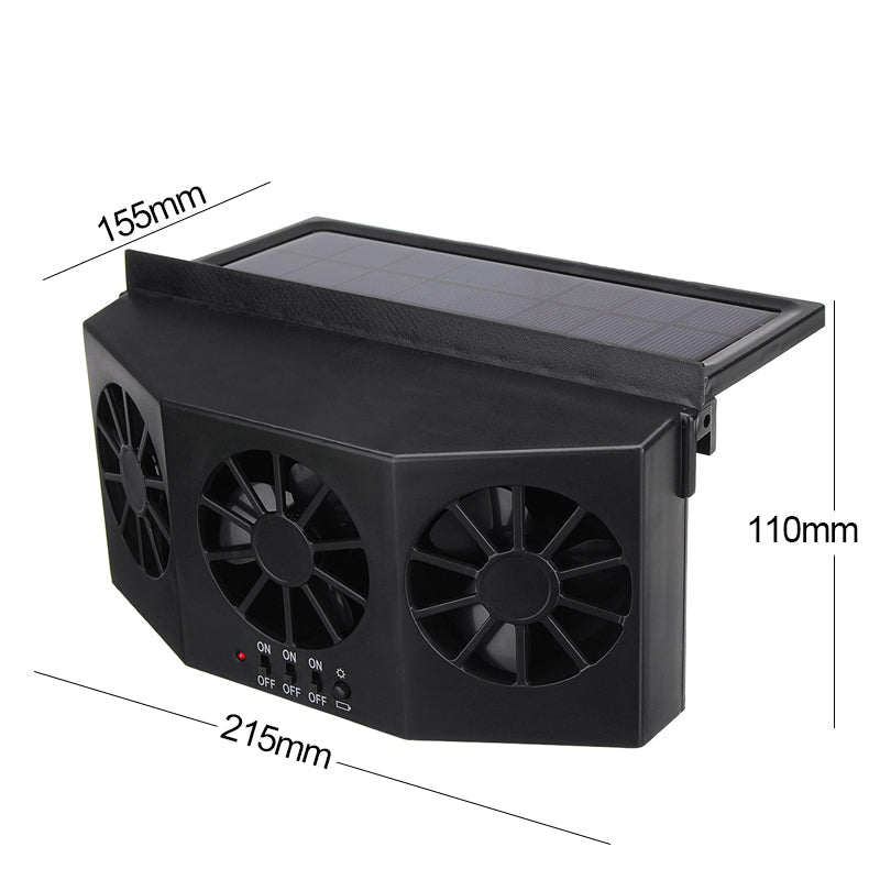 SolarAC ™ - Auto Air Ventilating Fan - Cartnoova