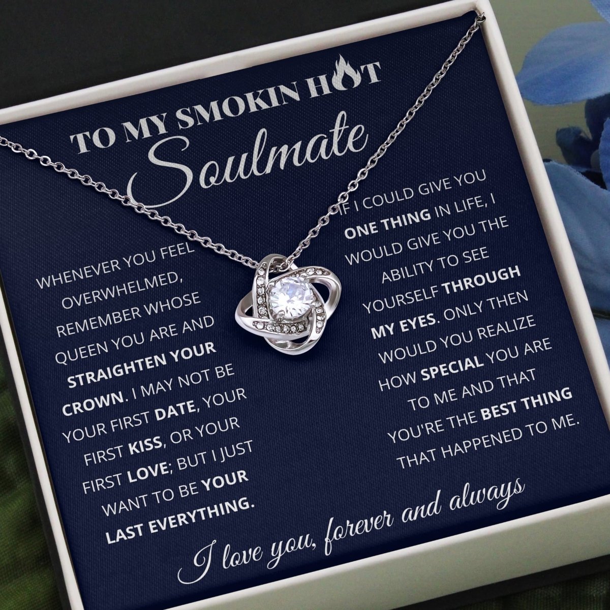 Soulmate Necklace + Mahogany Box [Best Christmas Gift 2021] - Cartnoova
