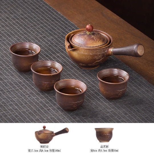 SpillProff ™ 360° Vintage Tea Cup Set - Cartnoova